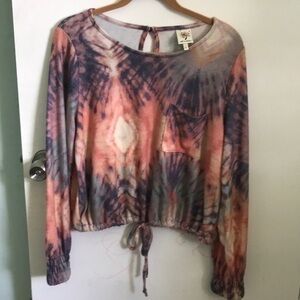 Self Esteem cropped sweatshirt
